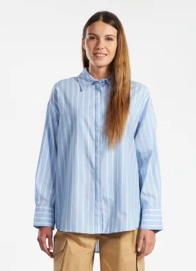 Camicia oversize in puro cotone donna