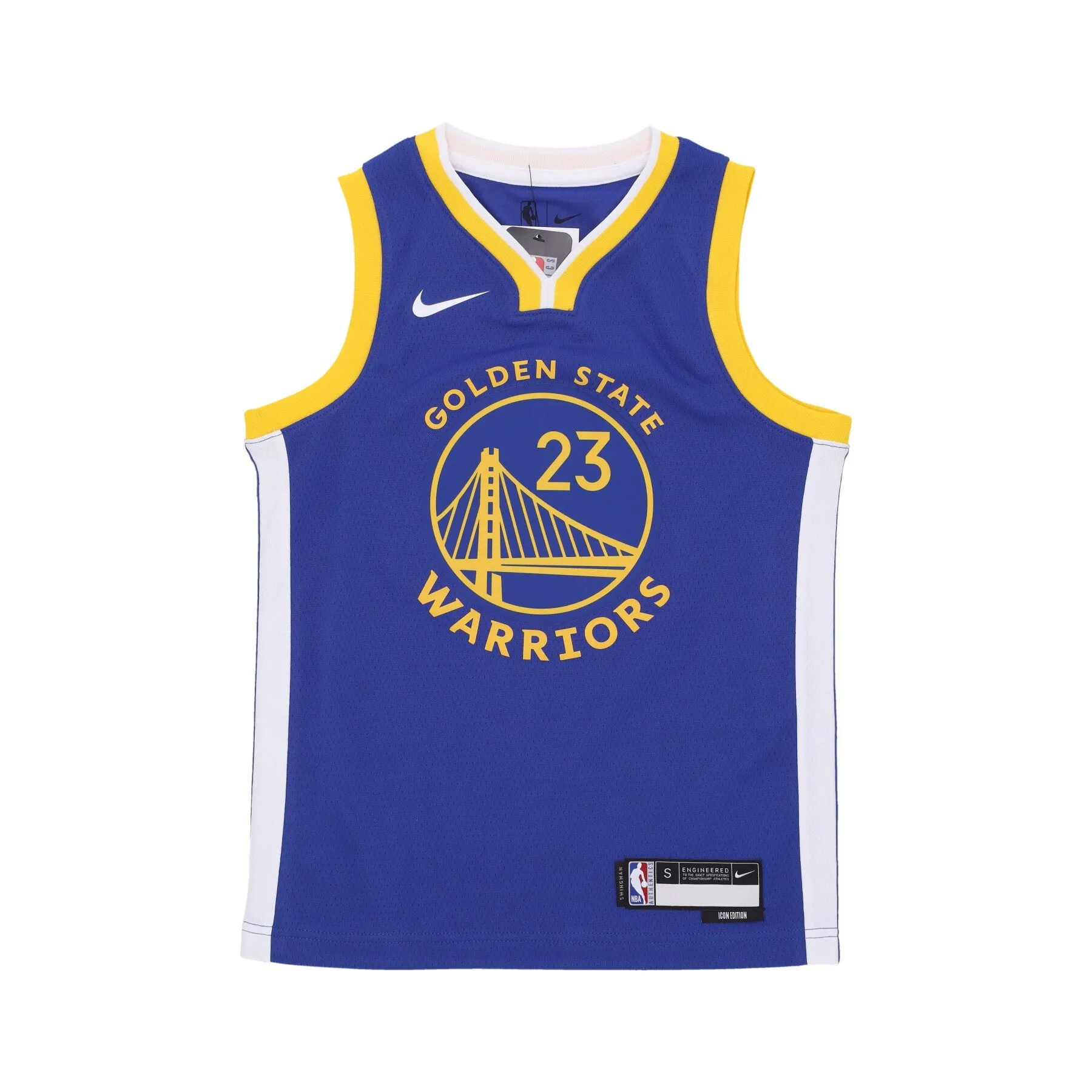 Canotta Basket Ragazzo Nba Swingman Jersey Icon Edition No 23 Draymond Green Golwar Original Team Colors