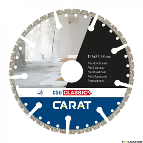 Carat CGUC115300 Lama diamantata multiuso 115 x 22,23 mm CGU Classic