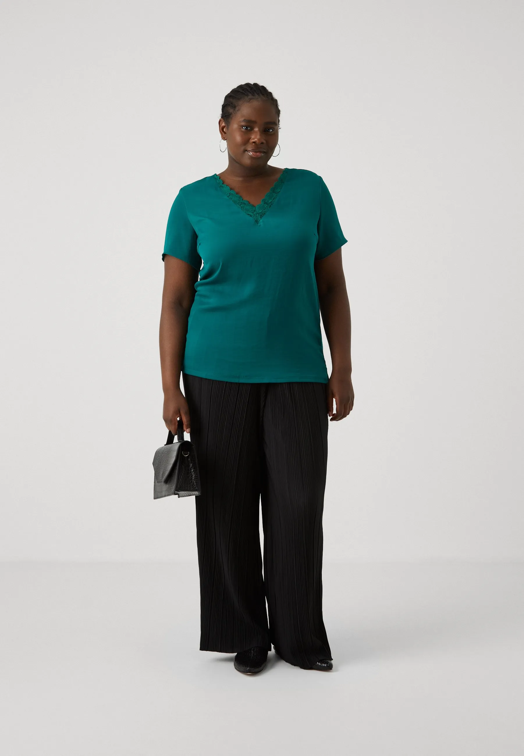 CARTILDE V NECK MIX - Camicetta