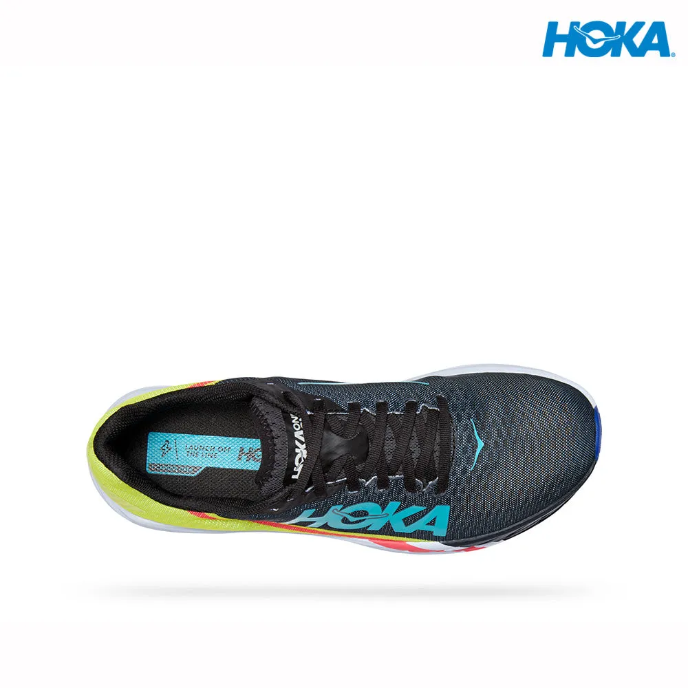 HOKA Unisex Rocket X - Black / Evening Primrose