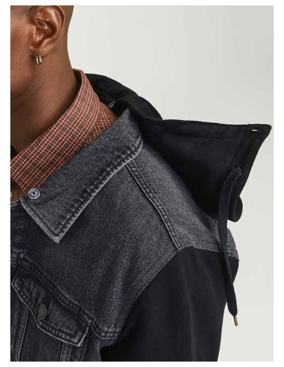JACK & JONES GIUBBINO UOMO JJIJEAN JJJACKET W SWEA
