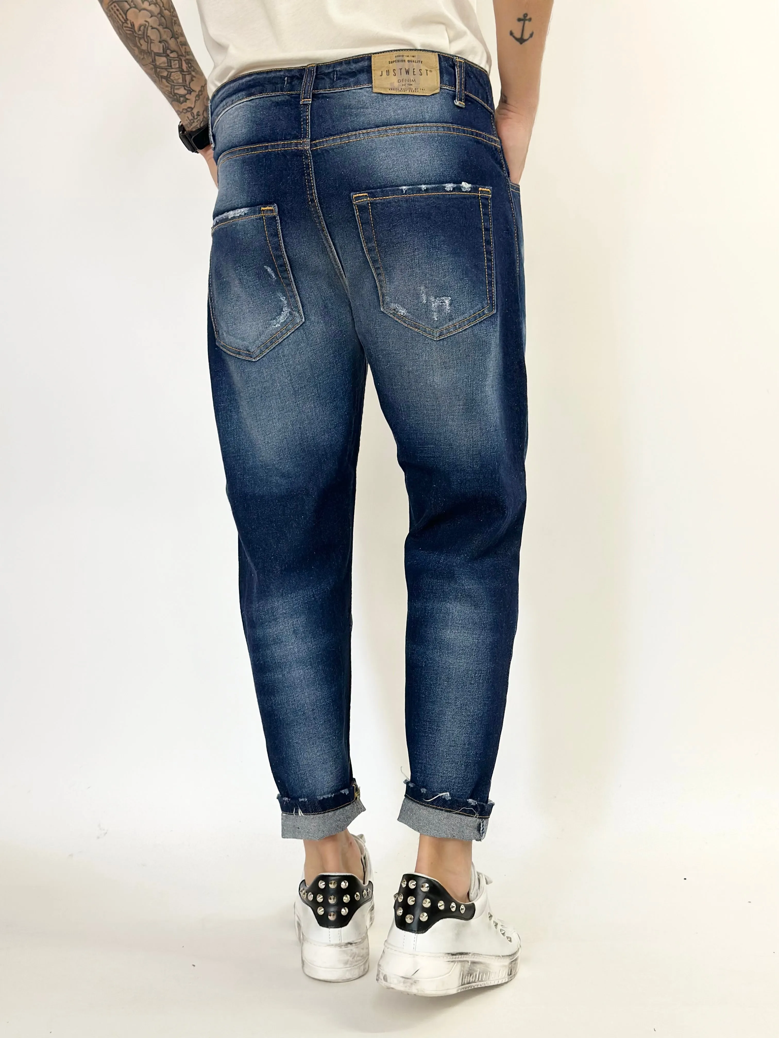 Jeans J.W scuro slavato