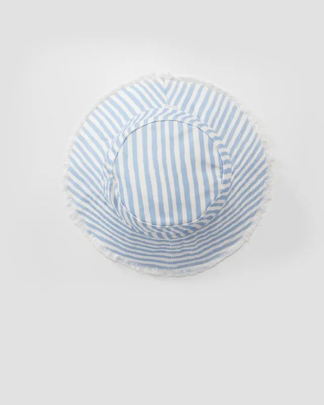 Kapelusz Seafolly Stripe Bucket Hat 71937HT-powderblue