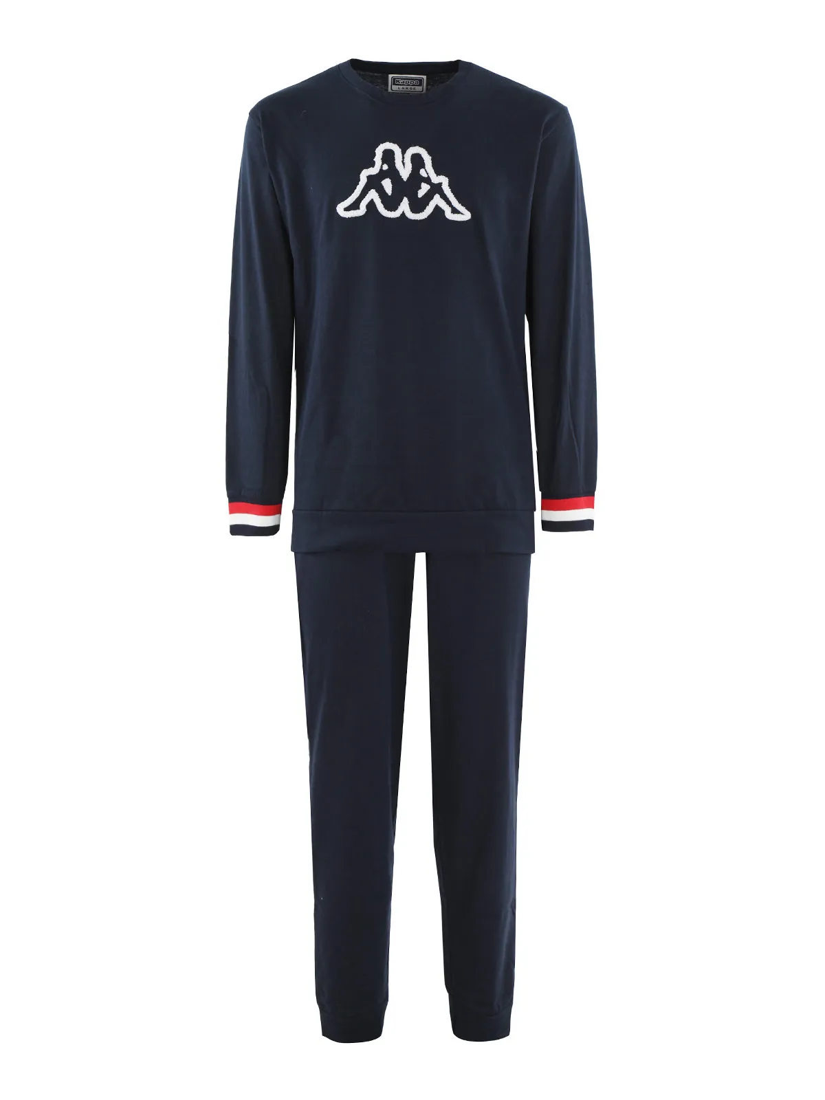 Kappa Pyjama long homme en coton mélangé