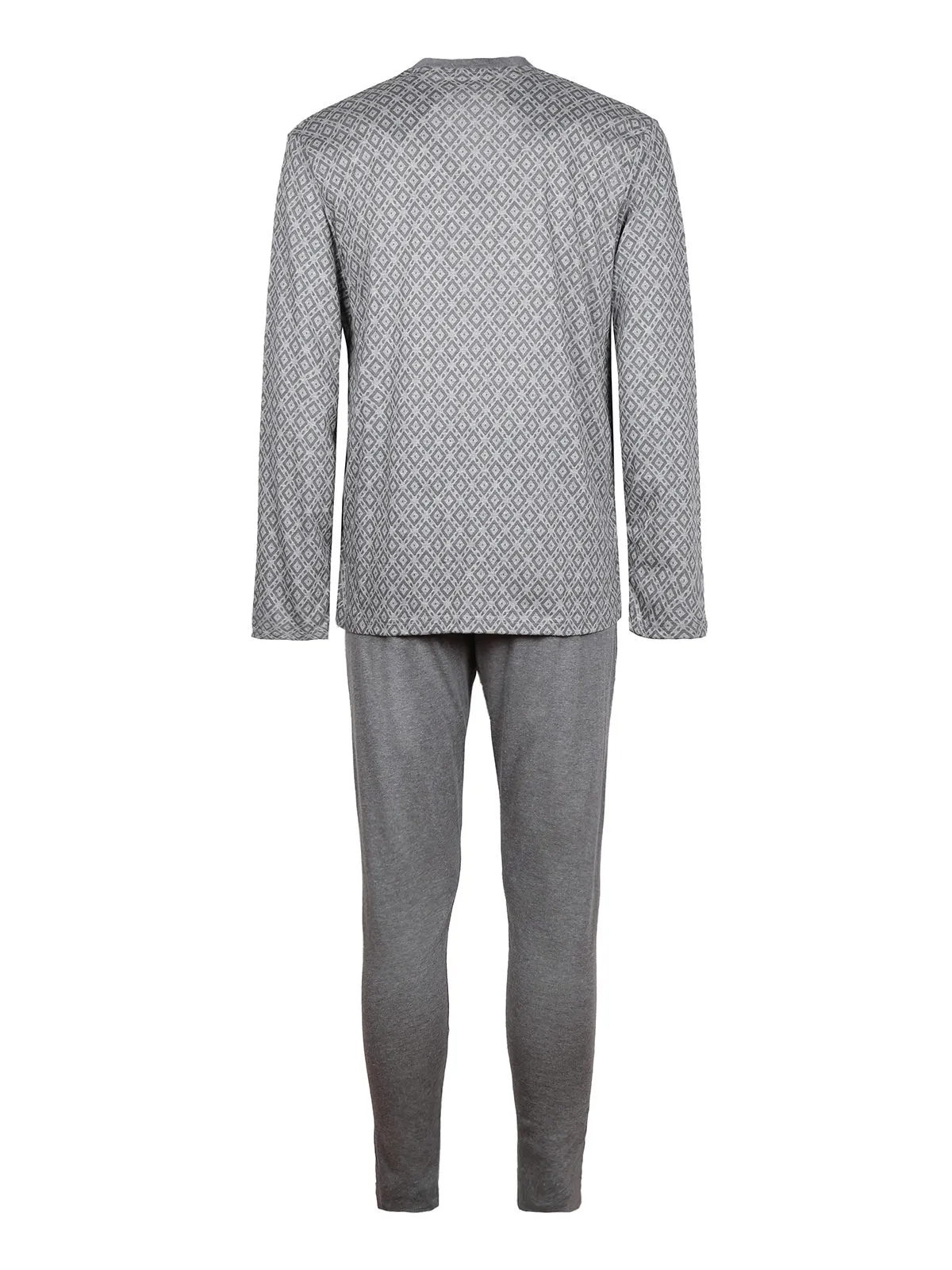 Linea Ambro Pyjama long pour homme avec boutons