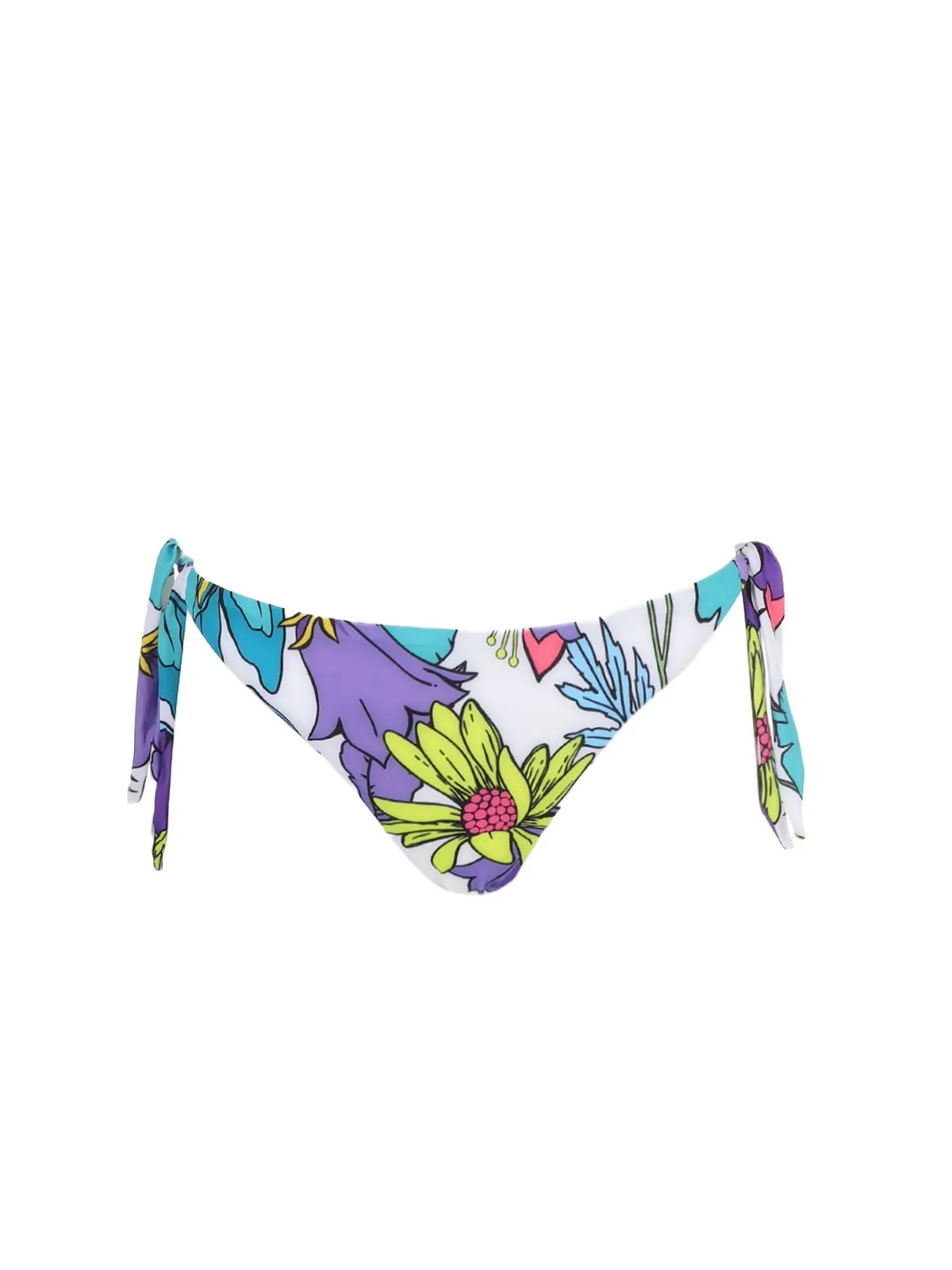 MARGHERITA MAZZEI   SLIP DA MARE CON FANTASIA STAMPATA