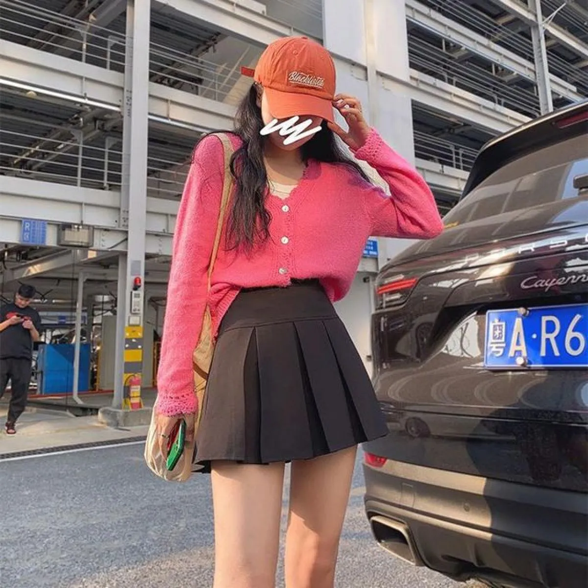Minigonne a pieghe Donna Primavera Stile Preppy Tutti abbinati Vita alta Streetwear Estetico Solido College Fashion Tender Ch