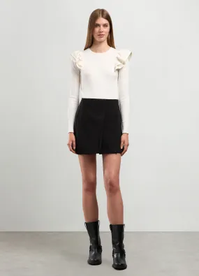 NICE & CHIC  Minigonna con pinces donna
