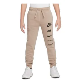 Nike Junior B Nsw Si Flc Cargo Pantalone Bb Khaki Tasconi Junior Bimbo