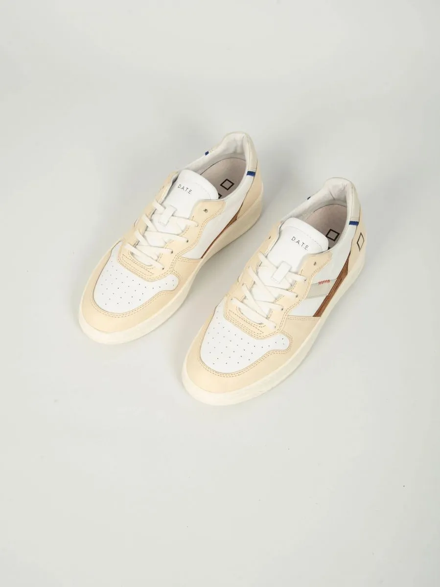 SNEAKERS Uomo DATE M391-C2-NT-IN COURT 2.0 NATURAL WHITE/NATURAL