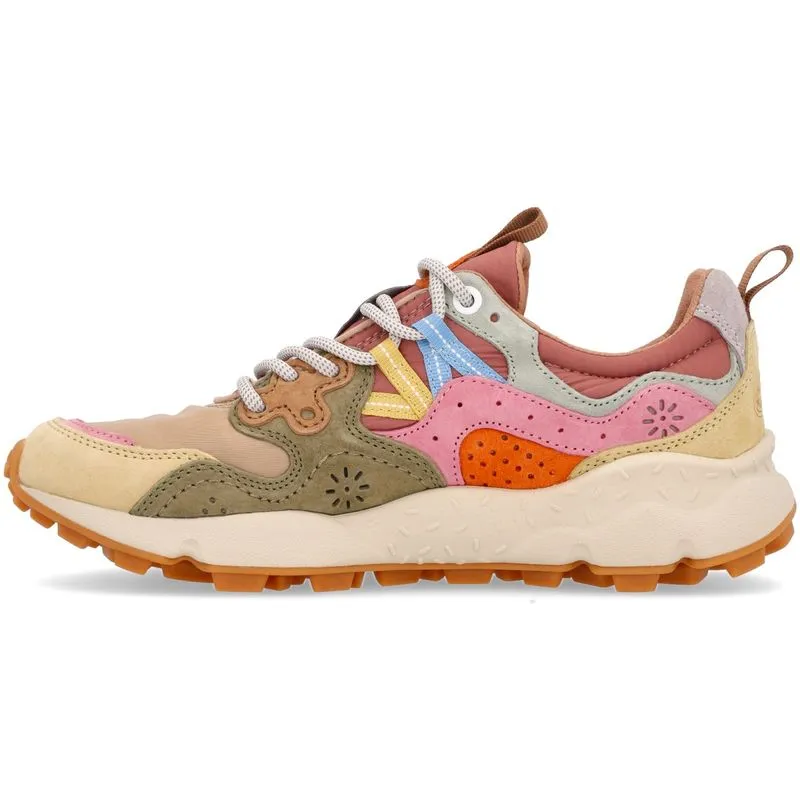 Sneakers Yamano 3 Cream/Taupe/Militare 