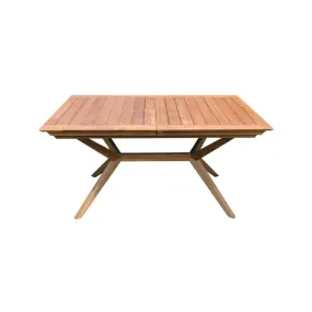 TAVOLO BALI 150/200 X 90 - MARRONE