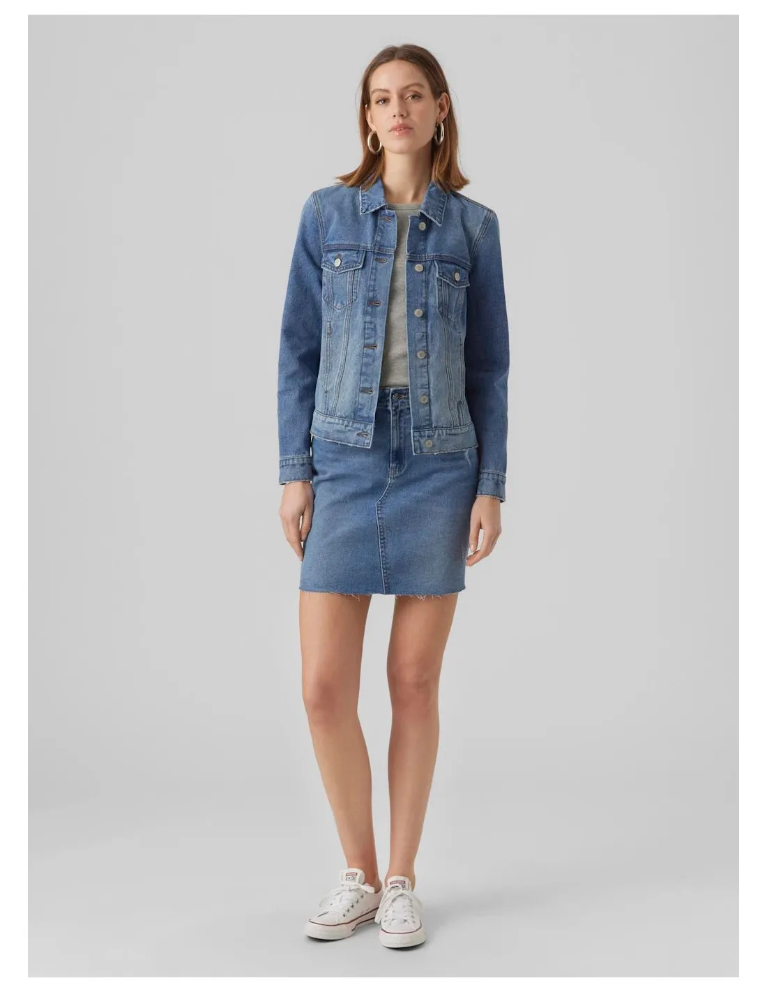 VERO MODA GIUBBINO JEANS DONNA VMZORICA LS DENIM J
